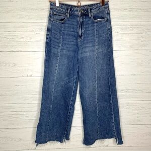 American Eagle Wide Leg Crop Jeans